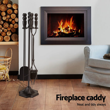 Grillz Fire Pit Tool Set 5 PCS Home & Garden Kings Warehouse 