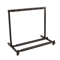 Guitar Stand 5 Holder Guitar Folding Stand Rack Band Stage Bass Acoustic Guitar Audio & Video Kings Warehouse 