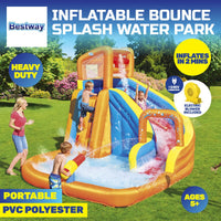 H2OGO! Inflatable Mega Water Park Pool Slide with Electric Blower Kings Warehouse 