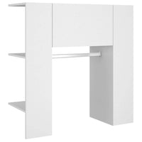 Hallway Cabinets 2 pcs White Engineered Wood living room Kings Warehouse 