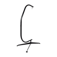 Hammock C Stand Solid Steel Construction for Hanging Air Porch Swing Chair Home & Garden Kings Warehouse 
