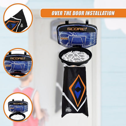 Hamper Basketball Laundry Hoop Hanging Clothes Basket Storage Kids Fun Door Bag Home & Garden Kings Warehouse 