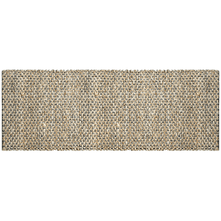 Hand Braided Jute Runner with Green Textured Weave 50 x 120 cm EOFY Kings Warehouse 