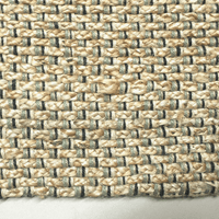 Hand Braided Jute Runner with Green Textured Weave 50 x 120 cm EOFY Kings Warehouse 