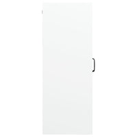 Hanging Wall Cabinet High Gloss White 69.5x34x90 cm Kings Warehouse 