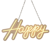 Happy Birthday Neon Sign Hanging Glowing Party Decoration Kings Warehouse 