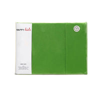 Happy Kids Green Plain Dyed Microfibre Sheet Set King Single Home & Garden Kings Warehouse 