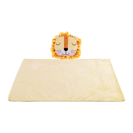 Happy Kids Lion Novelty Cushion/Throw Home & Garden Kings Warehouse 