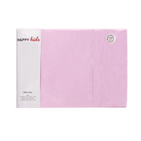Happy Kids Pink Plain Dyed Microfibre Sheet Set King Single Home & Garden Kings Warehouse 
