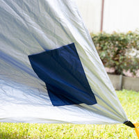 Havana Outdoors Beach Umbrella 2.4M Outdoor Garden Beach Portable Shade Shelter - Blue Kings Warehouse 