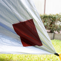 Havana Outdoors Beach Umbrella 2.4M Outdoor Garden Beach Portable Shade Shelter - Red Kings Warehouse 