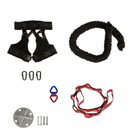 Heavy Bungee Cord Resistance Belt for Home Gym Yoga Bungee Rope Gravity Bungee (90kg) Sports & Fitness Kings Warehouse 