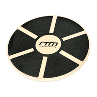 Heavy Duty 15.5" Wooden Balance Board with Non-Slip Pad Fitness Sports & Fitness Kings Warehouse 