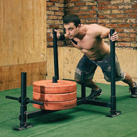 Heavy Duty Gym Sled with Harness Sports & Fitness Kings Warehouse 