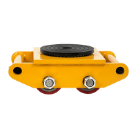 Heavy Duty Machine Dolly Skate Machinery Roller Mover Cargo Trolley 6T Outdoor Kings Warehouse 