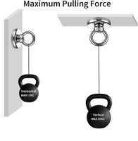 Heavy Duty Magnetic Hooks 30KG Countersunk Hole Eyebolt Kitchen, Office and Garage Kings Warehouse 