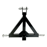 Heavy Duty Steel 3 Point 2" Trailer Hitch Receiver Tow Drawbar For Cat 1 Tractor Outdoor Recreation Kings Warehouse 