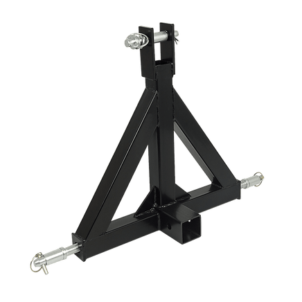 Heavy Duty Steel 3 Point 2" Trailer Hitch Receiver Tow Drawbar For Cat 1 Tractor Outdoor Recreation Kings Warehouse 