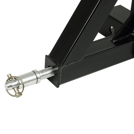 Heavy Duty Steel 3 Point 2" Trailer Hitch Receiver Tow Drawbar For Cat 1 Tractor Outdoor Recreation Kings Warehouse 