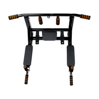 Heavy Duty Wall Mounted Power Station - Knee Raise - Pull Up - Chin Up -Dips Bar Sports & Fitness Kings Warehouse 