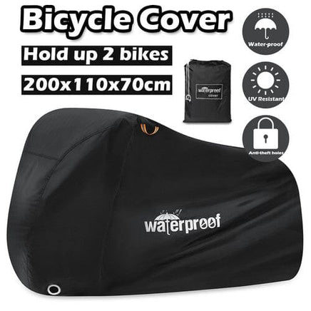 Heavy Duty Waterproof Bicycle Bike Cover Cycle Outdoor UV Protection Pet Care Kings Warehouse 