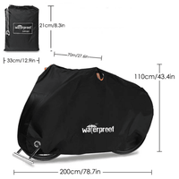 Heavy Duty Waterproof Bicycle Bike Cover Cycle Outdoor UV Protection Pet Care Kings Warehouse 