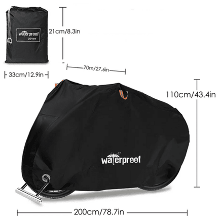 Heavy Duty Waterproof Bicycle Bike Cover Cycle Outdoor UV Protection Pet Care Kings Warehouse 