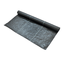 Heavy Duty Weed Control PP Woven Fabric Weed Mat Gardening Plant 1.83m x 30m