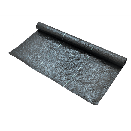 Heavy Duty Weed Control PP Woven Fabric Weed Mat Gardening Plant 1.83m x 30m Home & Garden Kings Warehouse 