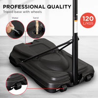 Height-Adjustable Basketball Hoop Backboard Portable Stand Kings Warehouse 