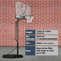 Height-Adjustable Basketball Portable Hoop for Kids and Adults Kings Warehouse 