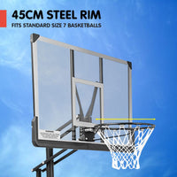 Height-Adjustable Basketball Portable Hoop for Kids and Adults Kings Warehouse 