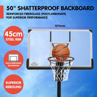 Height-Adjustable Basketball Portable Hoop for Kids and Adults Kings Warehouse 