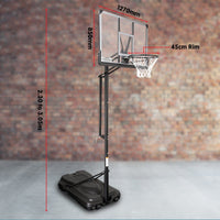 Height-Adjustable Basketball Portable Hoop for Kids and Adults Kings Warehouse 