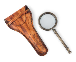 Henry Hughes 80mm Pocket Magnifying Glass Home & Garden Kings Warehouse