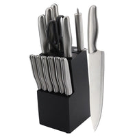 High-Carbon Stainless Steel 14-Piece Kitchen Knife Set Chefs Cooks Knives Knife Sharpening Kings Warehouse 