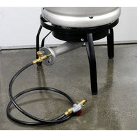 High Pressure LPG Gas Regulator Only (with 2 meter hose) Home & Garden Kings Warehouse 