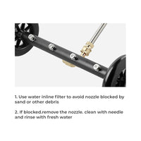 High Pressure Water Spray Broom Car Chassis Undercarriage Cleaner Washer 4000PSI BestSellers Kings Warehouse 