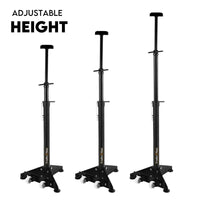 HIGH UNDER CAR SUPPORT STAND TALL AXLE JACK SUPPORT UNDER HOIST STAND LIFTER RAM Kings Warehouse 