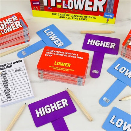Higher Or Lower - The Game Kings Warehouse 