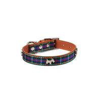 Highland Blue Tartan Dog Collar Small Kings Warehouse 