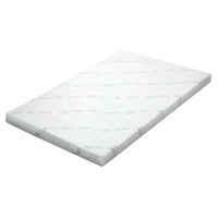 Home Bedding Cool Gel Memory Foam Mattress Topper w/Bamboo Cover 8cm - Single Bedroom Makeover Kings Warehouse 