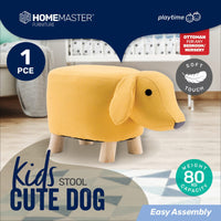 Home Master Kids Animal Stool Cute Dog Character Premium Quality Kings Warehouse 