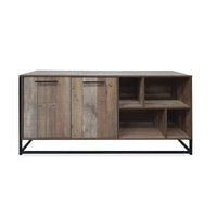 Home Master Vogue Wood Tone Sideboard Stylish Rustic Flawless Design 150cm