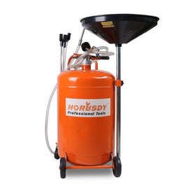 HORUSDY 80L Waste Oil Drainer Pneumatic Fluid Collection Workshop with Extractor Tools Kings Warehouse 