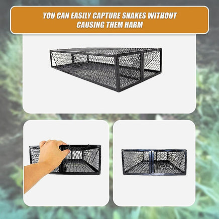 Humane Snake Trap Remove Small to Medium Snakes 2 Doors Pet Care Kings Warehouse 