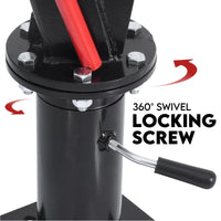 Hydraulic Crane 900kg Pickup Swivel Ute Truck Trailer Lift Hoist Winch Haul Auto Accessories Kings Warehouse 