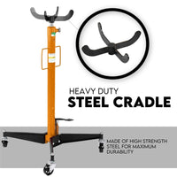 Hydraulic Transmission Jack 500kg Single Stage Gearbox Lifter Hoist 0.5 Ton Kings Warehouse 