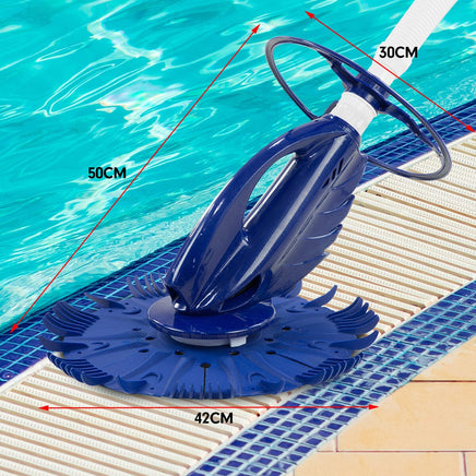 HydroActive Automatic Swimming Pool Vacuum Cleaner Leaf Eater ABS Diaphragm Kings Warehouse 