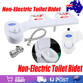 Hygiene Toilet Bidet Seat Bidet Sprayer Water Wash Clean Unisex Toilet Washer AU Home & Garden Kings Warehouse 